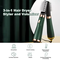4 in 1 multifunctional anion styling bursh hot air comb straight hair comb and curler three modes constant temperature control