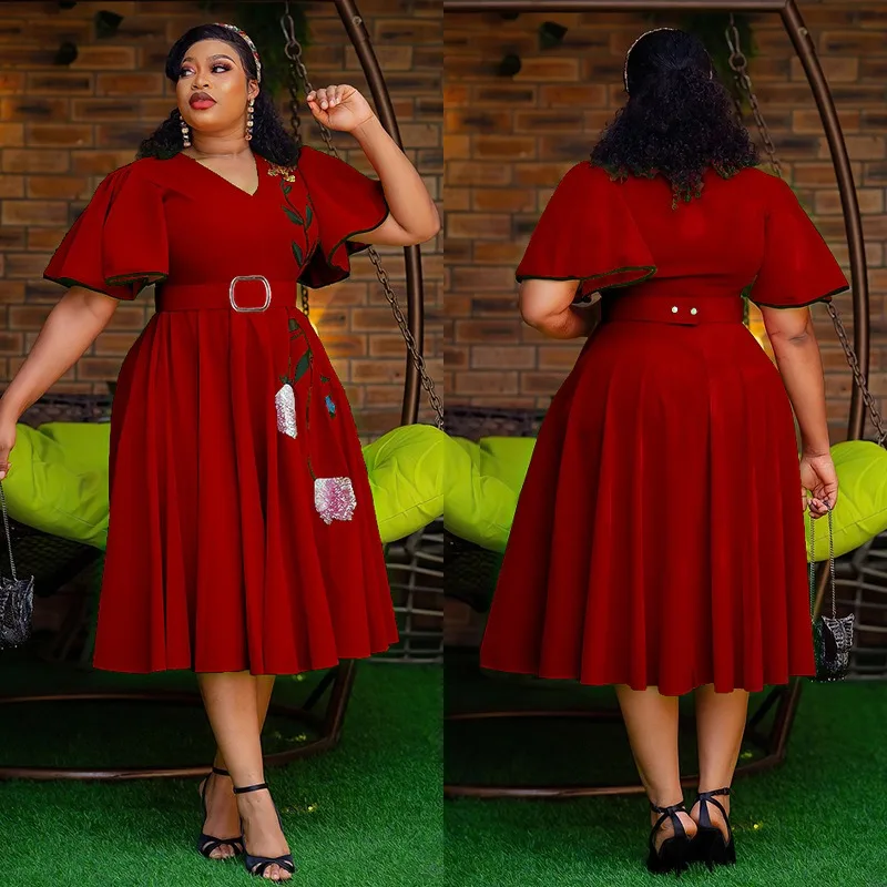 Рисунок 2 - Бархатные африканские платья для женщин