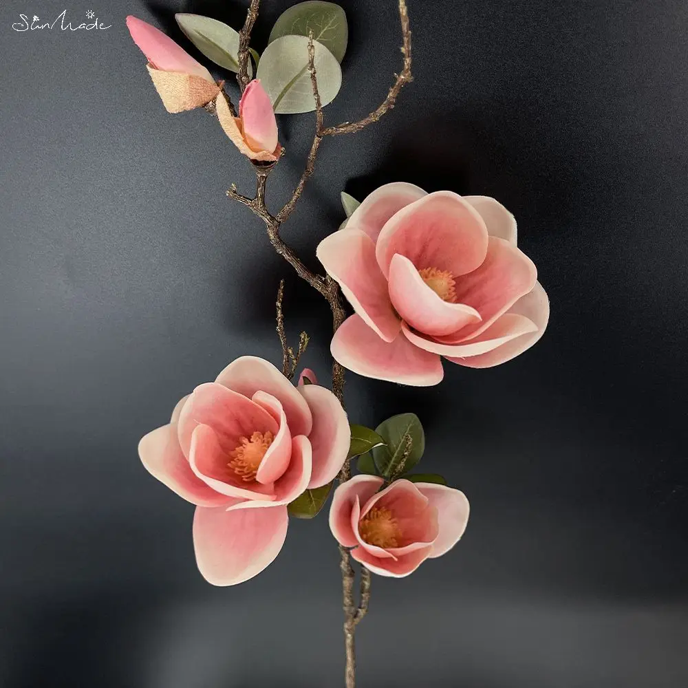 

SunMade классическая большая осенняя ветка магнолии из шелка