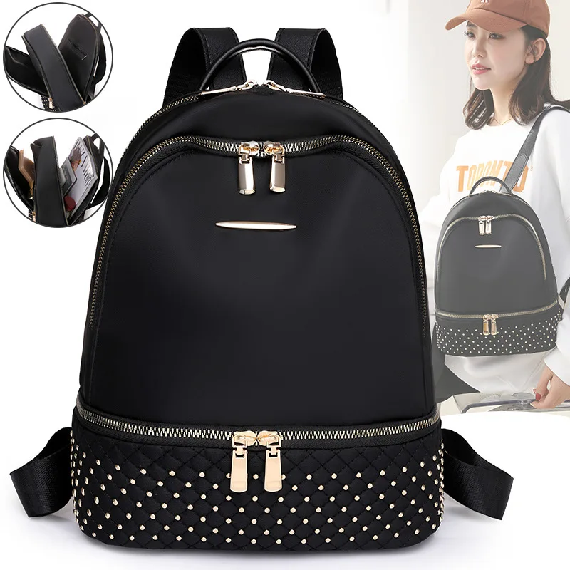 

Girls' Backpack Oxford Cloth Backpack Daily Casual Backpack Large Capacity Backpack Waterproof and Wear-resistant Backpack