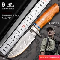 hx outdoors fireblade outdoor straight knife wild survival adventure survival knife camping pocket straight knife collection