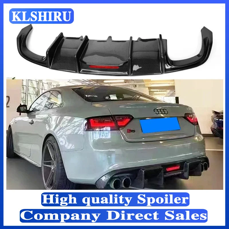 Задний бампер диффузор спойлер для Audi A5 S line S5 Coupe 2008 2009 2010 2011 2012 настоящее