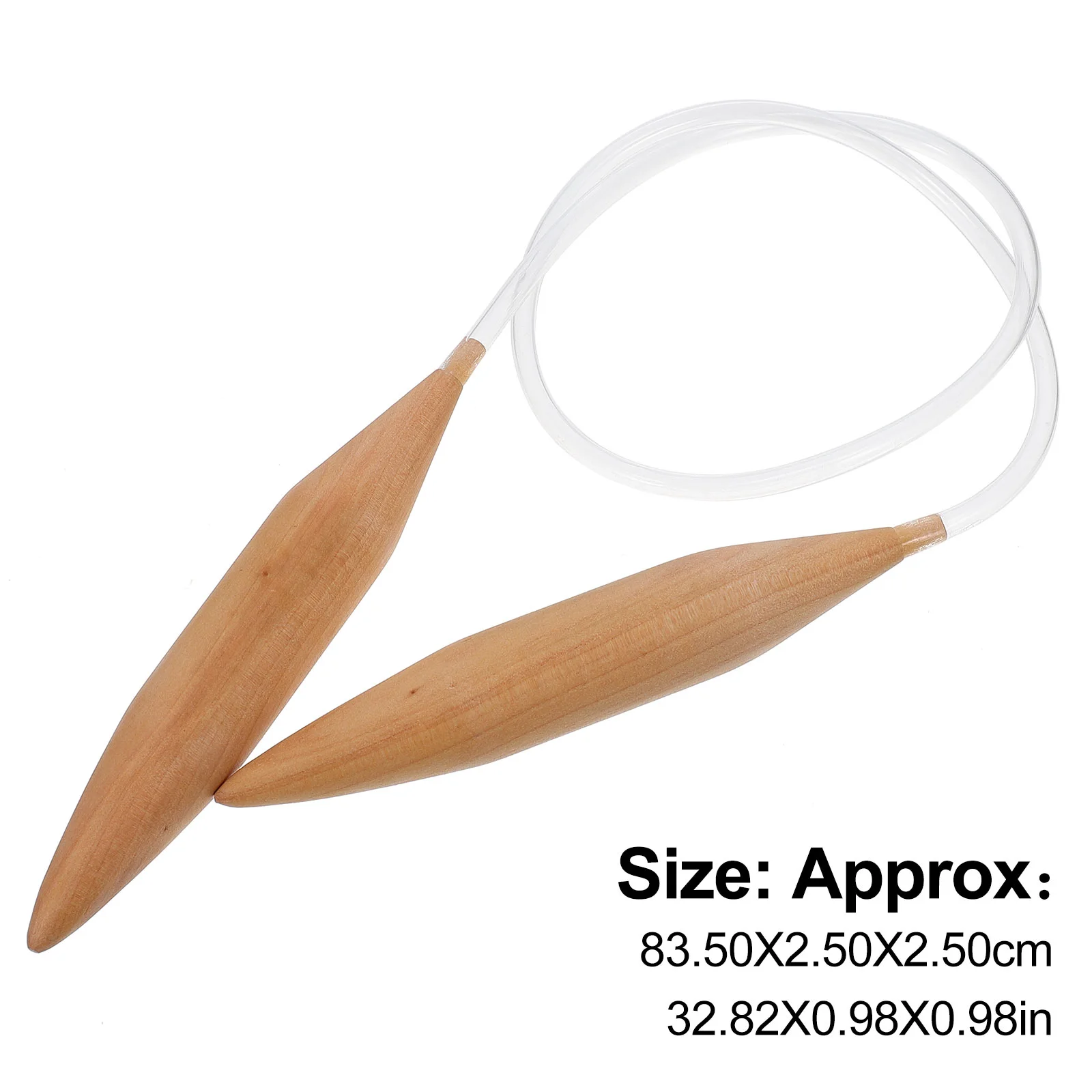 Инструменты для вязания Круглые иглы Крючок DIY Плетение свитера Деревянные