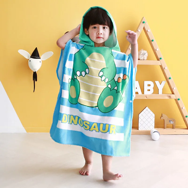 

Cartoon Baby Bath Towel Microfiber Cotton Hooded Beach Towel Newborn Cape Towels Soft Poncho Kids Bathing Stuff Infant Washcloth