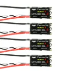 4 шт. FVT Favourite 20A LittleBee 20A-S ESC blheli _ S OPTO 2-4S поддерживает Mulitshot OneShot125 Oneshot42 Мультикоптер запасные части