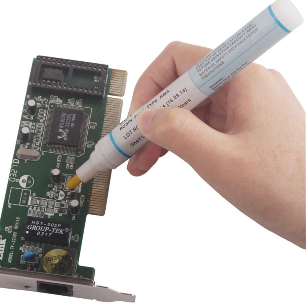 

New 951 Soldering Flux Pen Low Solids No Clean For Solder Solar Cell Process Tool