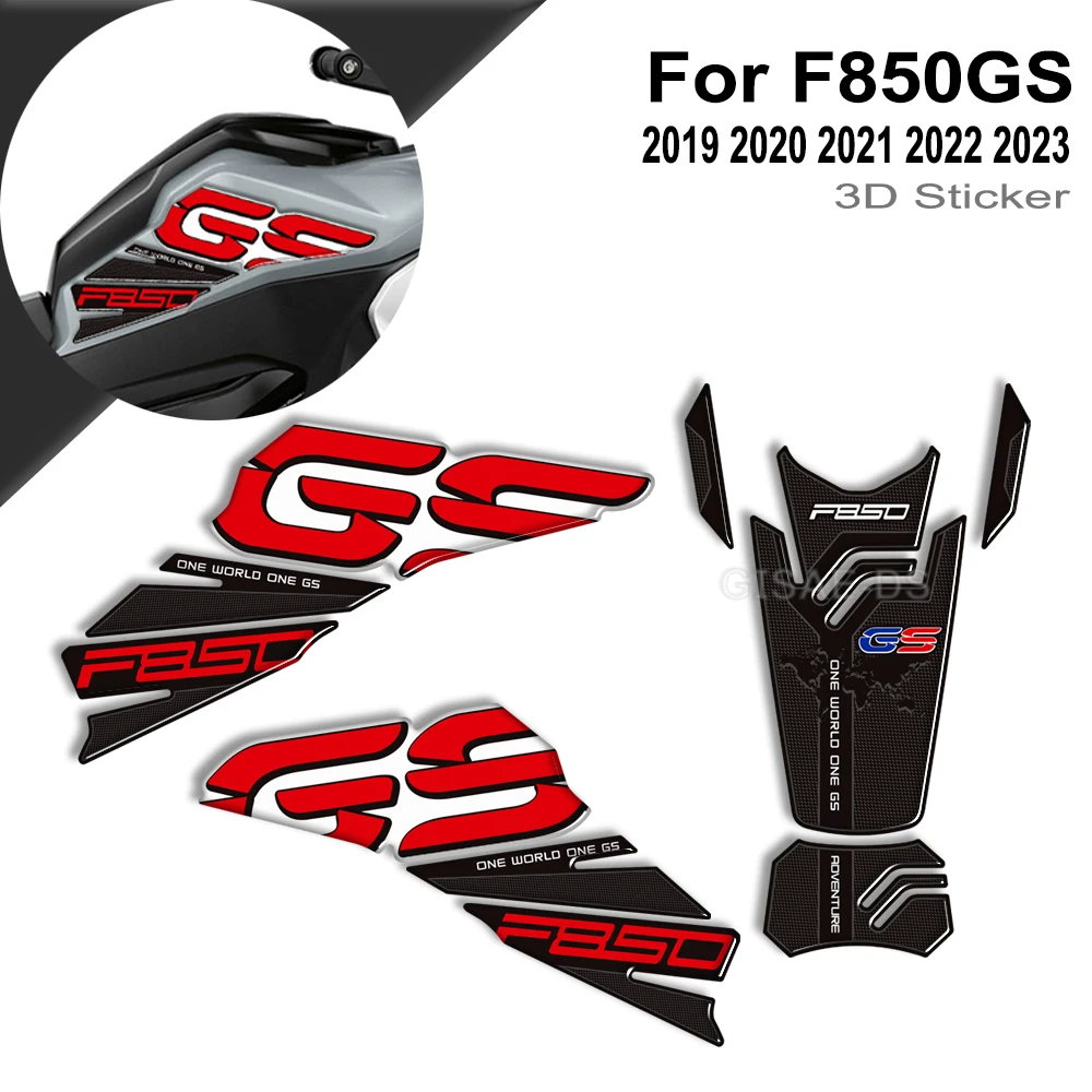 F850GS 2019 2020 аксессуары защитные наклейки на бак мотоцикла для BMW F850 F 850 GS GSA Adventure 2021