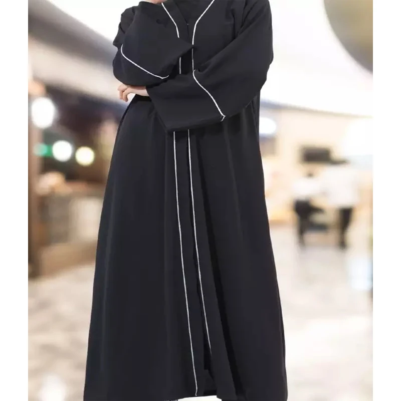 Обычное Abaya Дубай кимоно кардиган Турция хиджаб мусульманское платье африканские платья Abayas для женщин кафтан ислам женская одежда