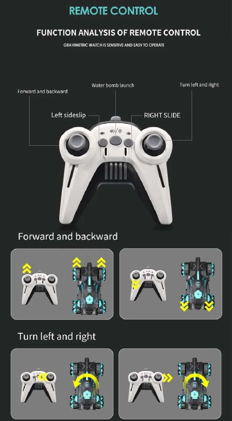 Радиоуправляемый танк 2 4G
