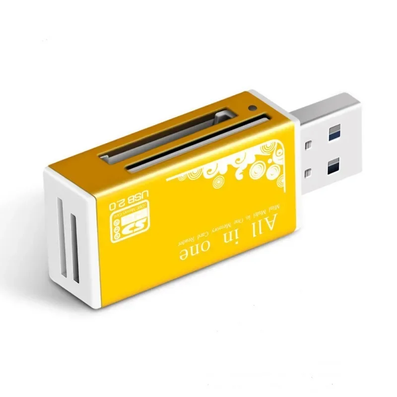 4 в 1 устройство для чтения карт Micro SD адаптер SDHC MMC USB SD-память T-Flash M2 MS Duo 2 0 слота