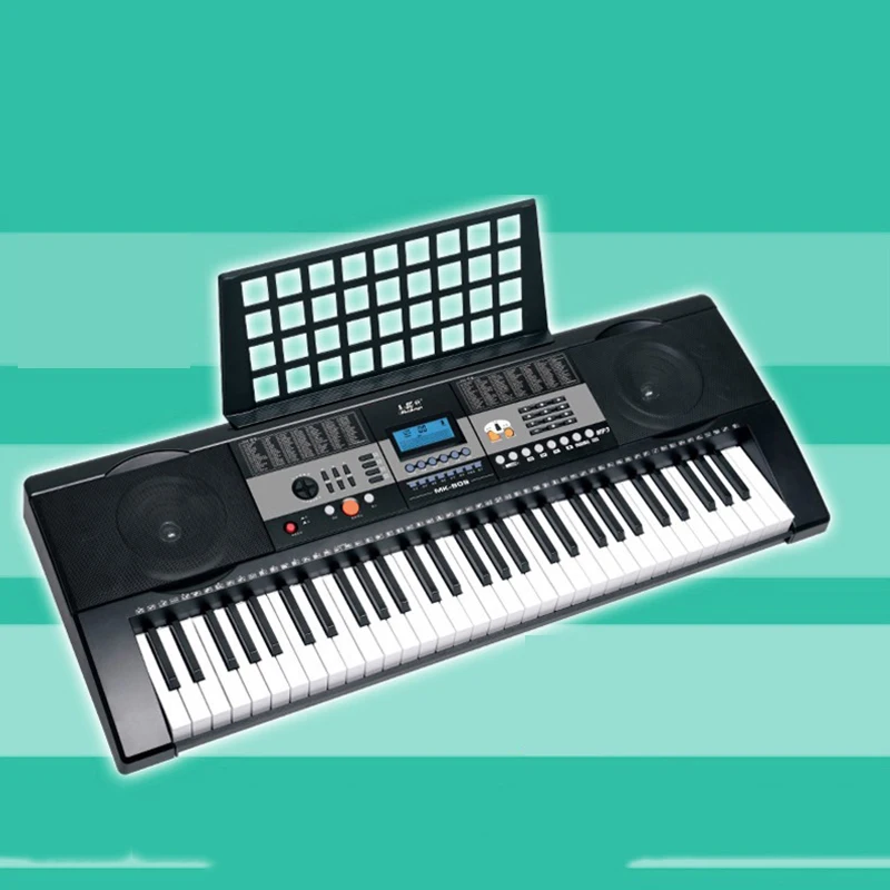 Plastic Electronic Musical Organ Professional Flexible Piano Electronic Children Keyboard Digital Infantil Electric Instrument