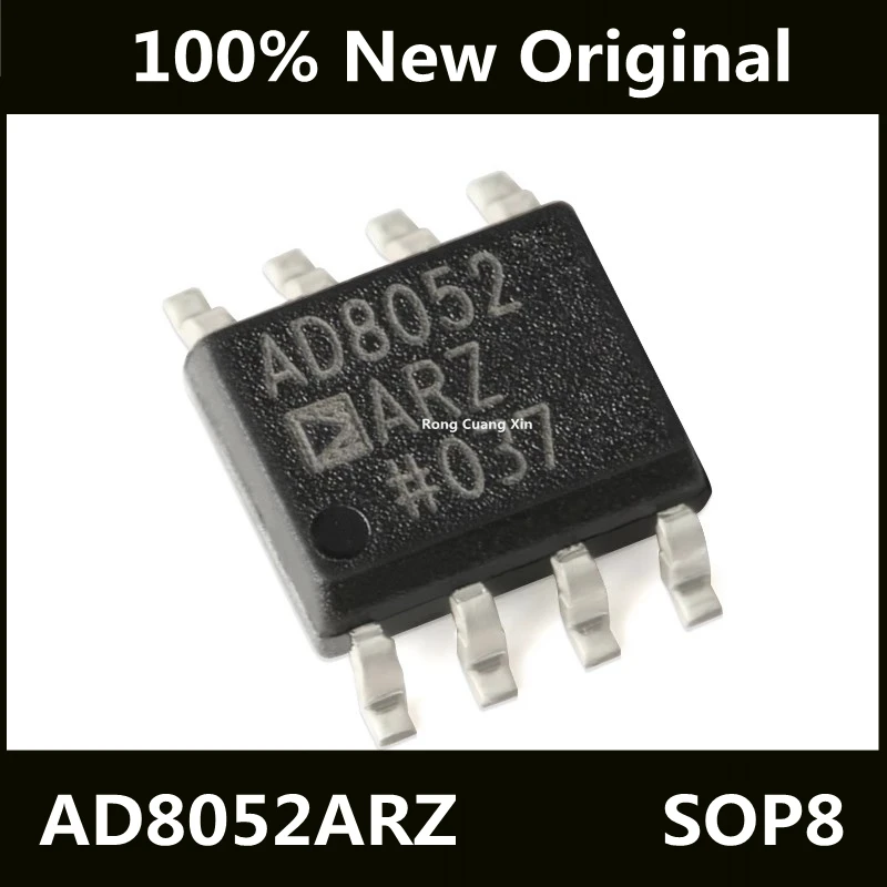 

New Original AD8052ARZ AD8052AR AD8052A AD8052 SOP-8 110MHz Rail To Rail Amplifier IC Chip