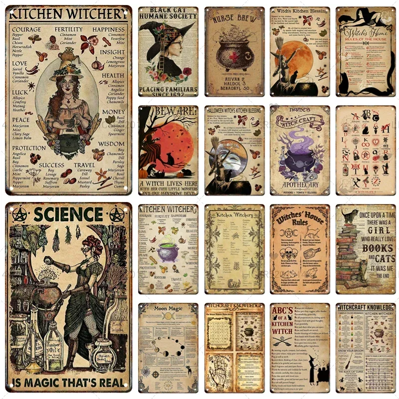 1 шт. металлическая вывеска в винтажном стиле для Хэллоуина 8 х12 дюймов