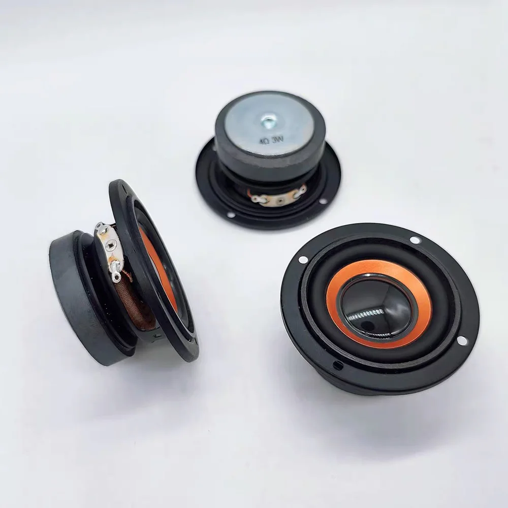4 Ом 3 Вт динамик 52 мм Обратный край клаксон круглая Внешняя рамка 64 PU Внешнее