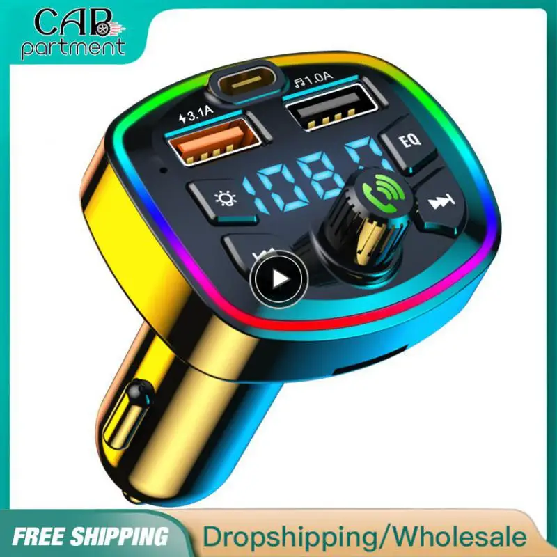 

Автомобильный Fm-трансмиттер с двумя Usb-портами и поддержкой Bluetooth А, 18 Вт, 1-10 шт.