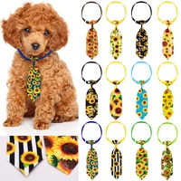 bowtie dog neckties polyester small dog tie bulk pet accessories wholesale luxury fashion pets free shipping