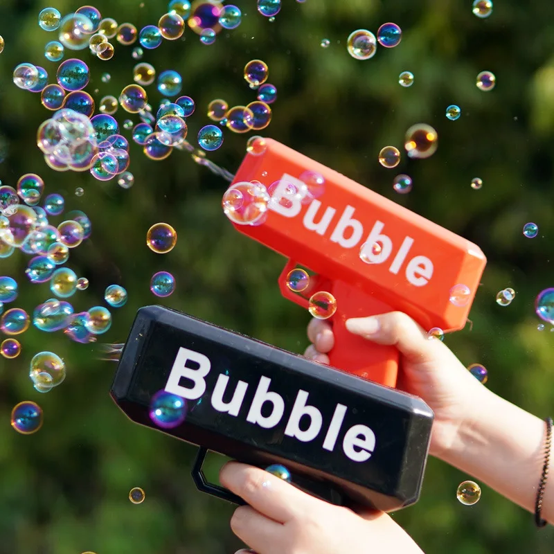 New outdoor toy Bubble machine children's electric bubble gun boys and girls bubble blowing toys