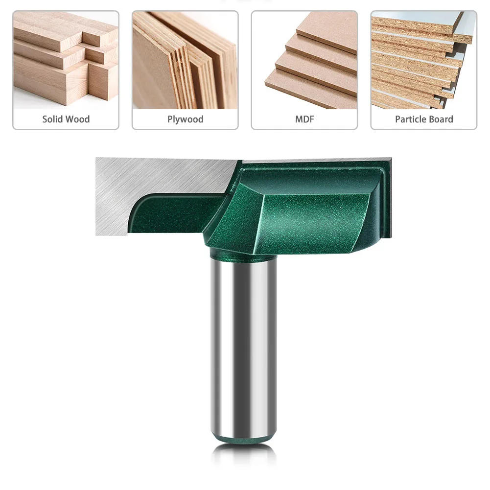 1/2 дюйма 12 мм хвостовик для очистки нижней части фрезы диаметр резки строгального