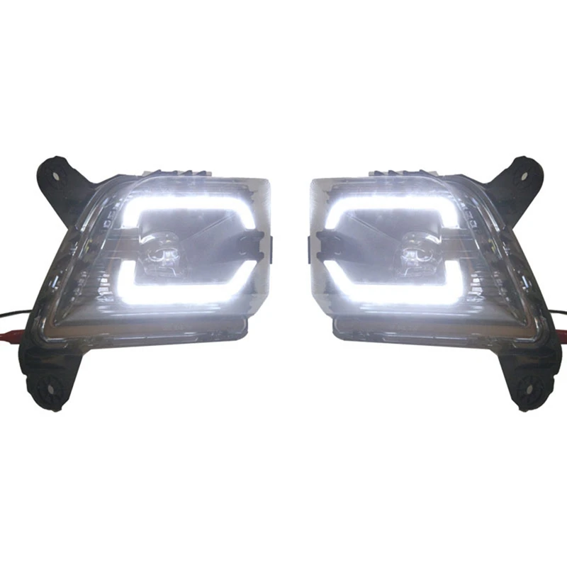

Car LED Bumper Driving Lamp DRL Daytime Running Light Fog Light for Chevrolet Silverado 2019 2020