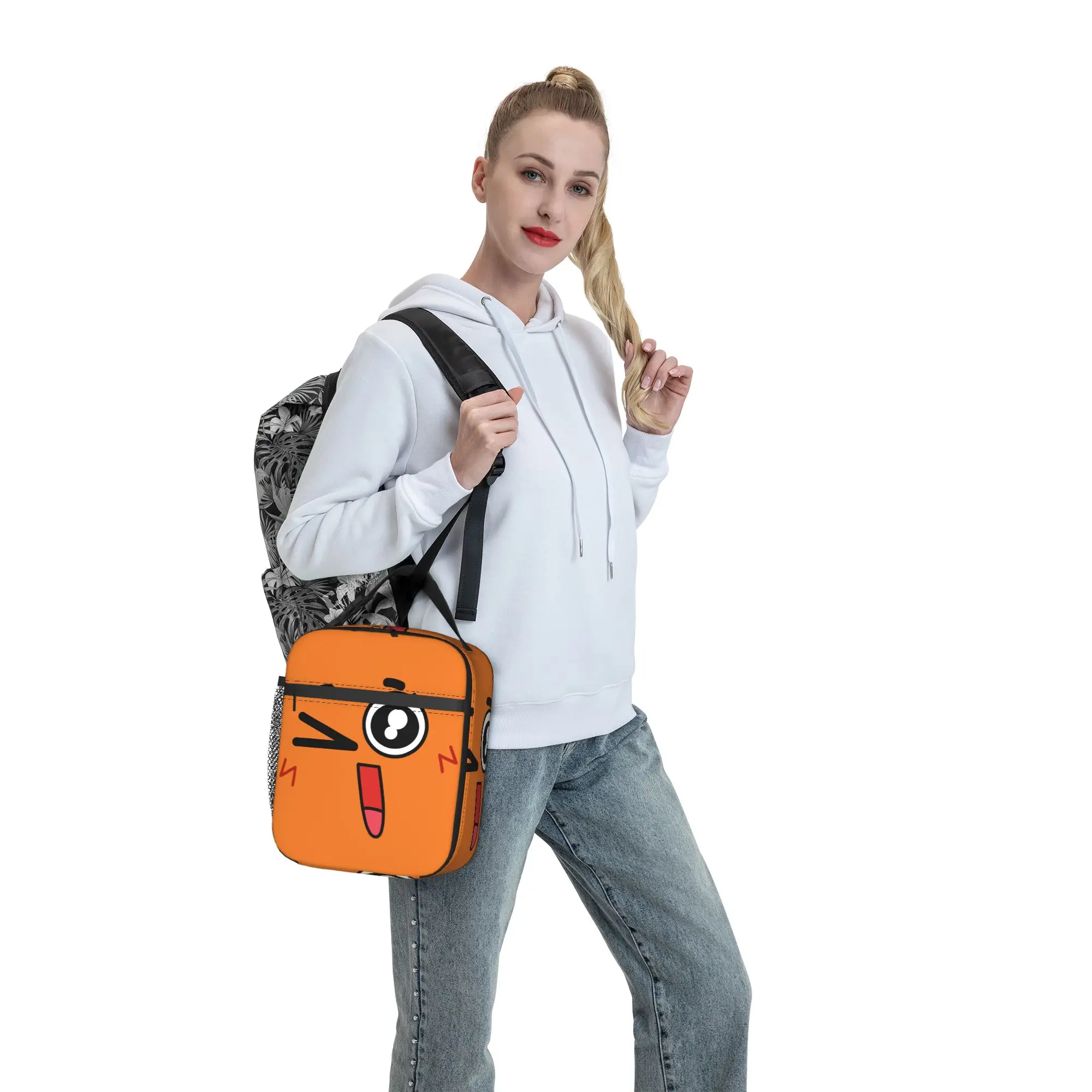 Термосумка для обеда Darwins Face Insulated Lunch Bags Portable Amazings Gumballs Lunch Container Thermal Bag Tote Lunch Box Work Picnic Food Bag (art.: 3920dcf741f95) - 3920dcf741f95