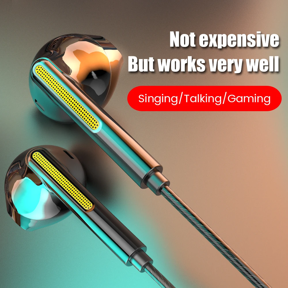 

Olaf портативные спортивные наушники 2 цвета Проводные Супер басы со встроенным микрофоном 3,5 мм вкладыши Проводные Hands Free для смартфонов