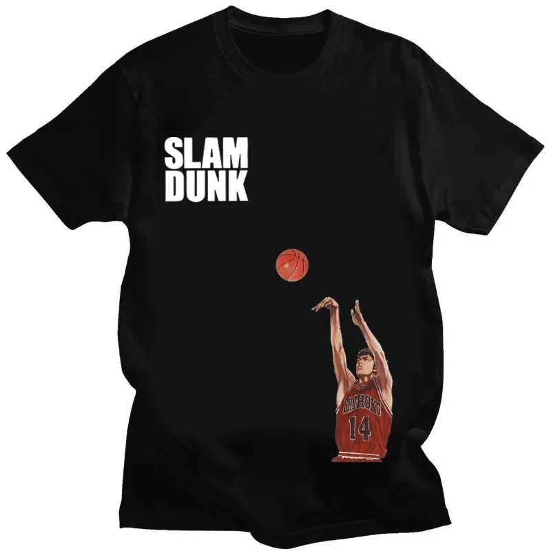 

2023 New Dunk Jersey Character 3Dt Shirt Japanese Anime Style Modal Crew Neck Kids 100-6xl Women's Casual Street Top