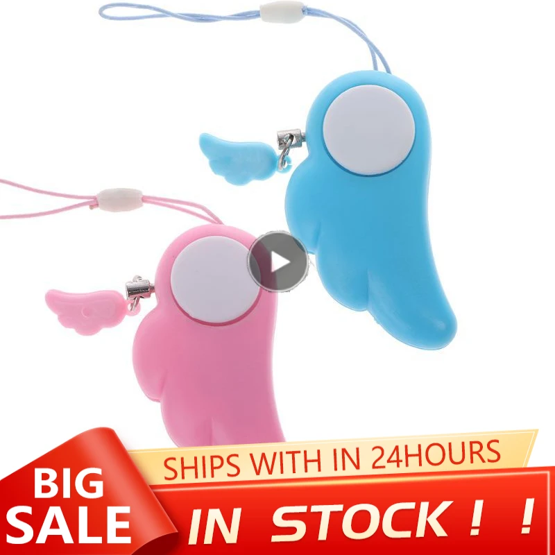 

1 шт. сигнализация для самообороны, звуковой сигнал безопасности, громкий экстренный сигнал тревоги, брелок для личной безопасности для женщин, детей, пожилых девочек