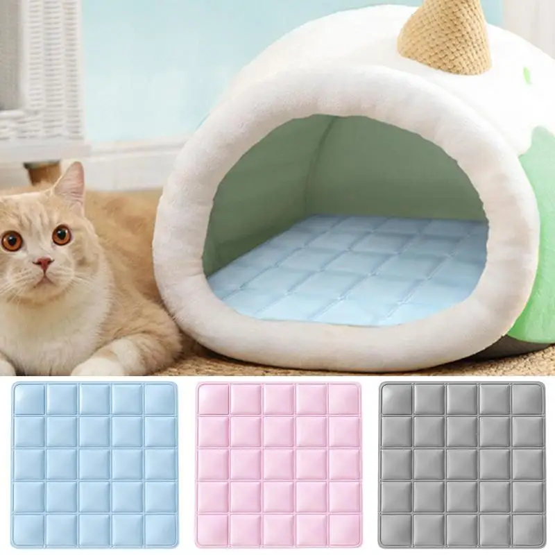

Pets Cooling Mat Waterproof Summer Pad Mat For Dogs Cat Breathable Blanket Sofa Summer Washable For Small Medium Large Dogs