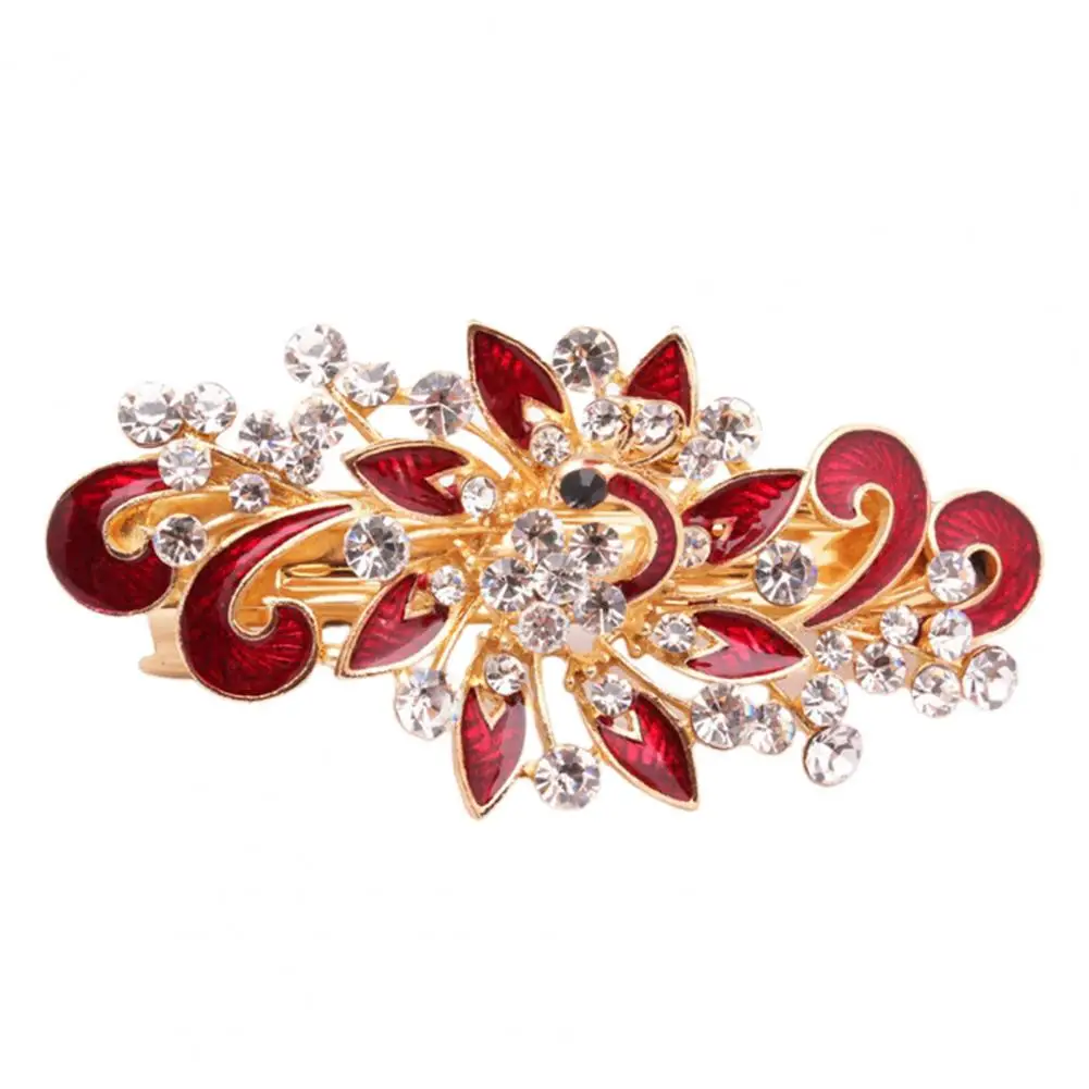 

Good Elasticity Lightweight Vintage Bright Luster Hair Clip for Valentines Day