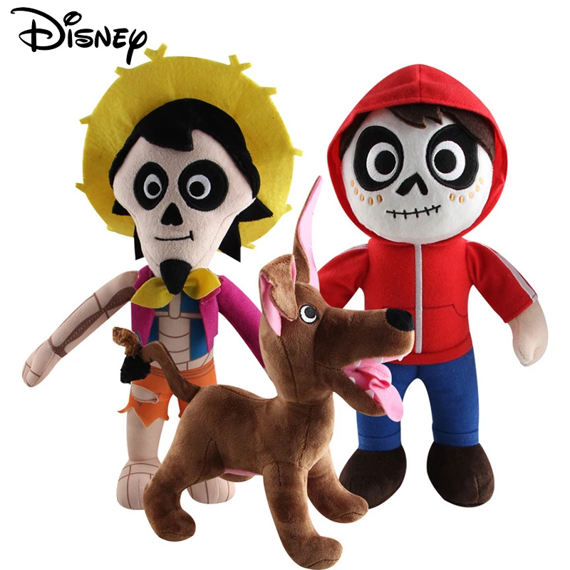 

20/30cm Disney Coco Plush Toys Cartoon Anime Figure Miguel Hector Dante Dog Death Pepita Stuffed Doll Pillow Kawaii Gift For Kid