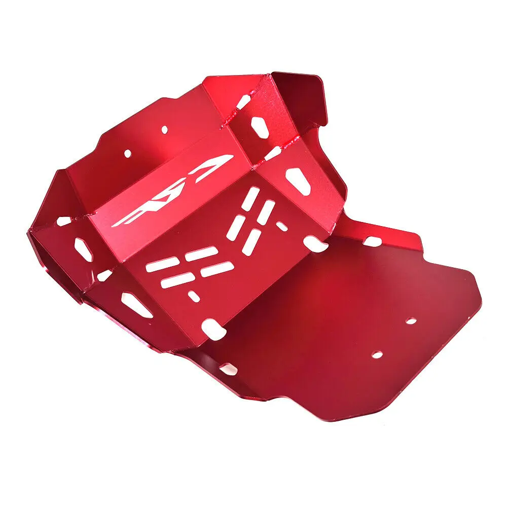 Motorcycle Accessories Red Skid Plate Engine Mud Guard Cover For HONDA CRF 450L 450RL 450X 2019-2022