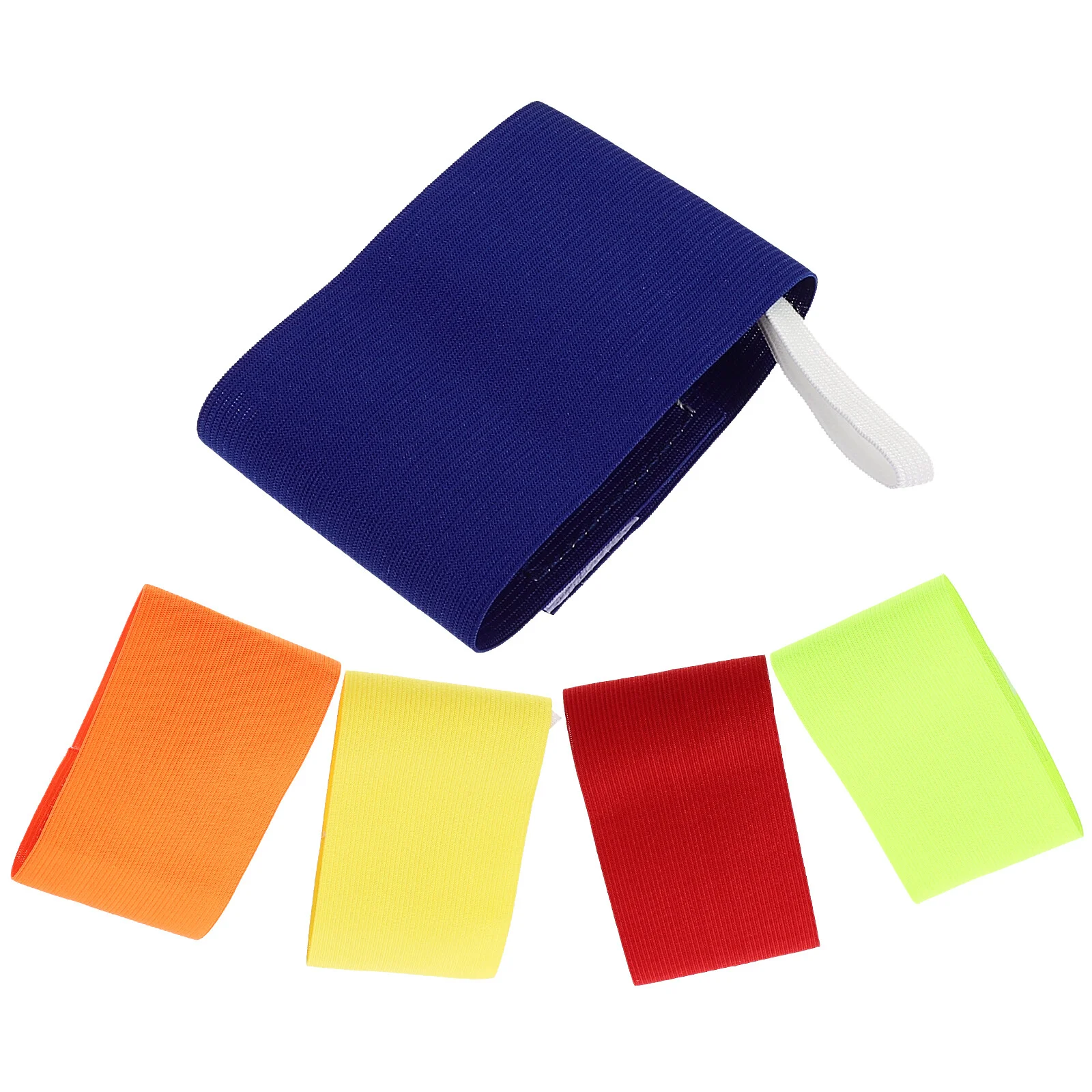 

5 Pcs Utensils Soccer Match Captain Armbands Leader Kids Sports Signs Portable C-mark Football Team Wear-resistant Child
