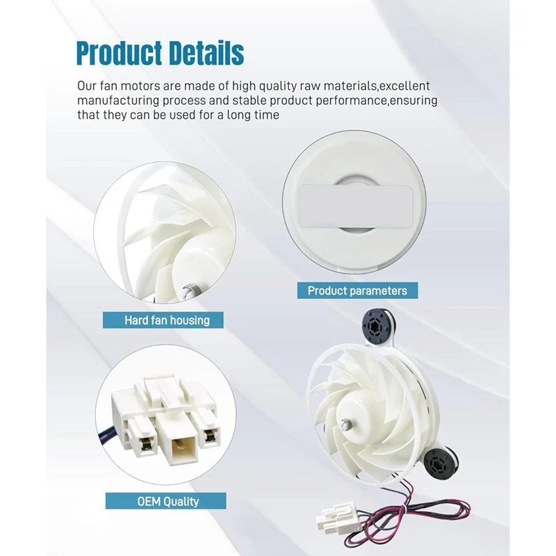 ZWF-30-3 двигатель испарителя холодильника для Samsung охлаждающего вентилятора