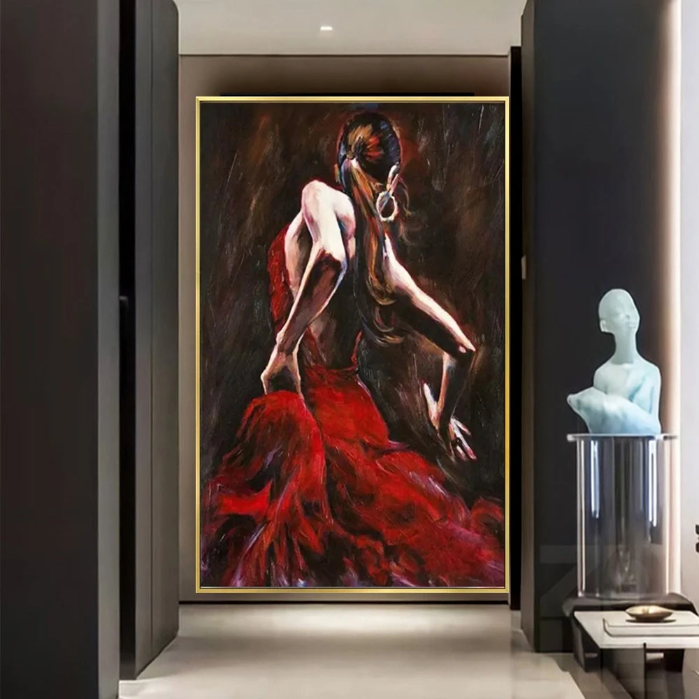 Современное искусство на холсте скандинавский домашний настенный художник