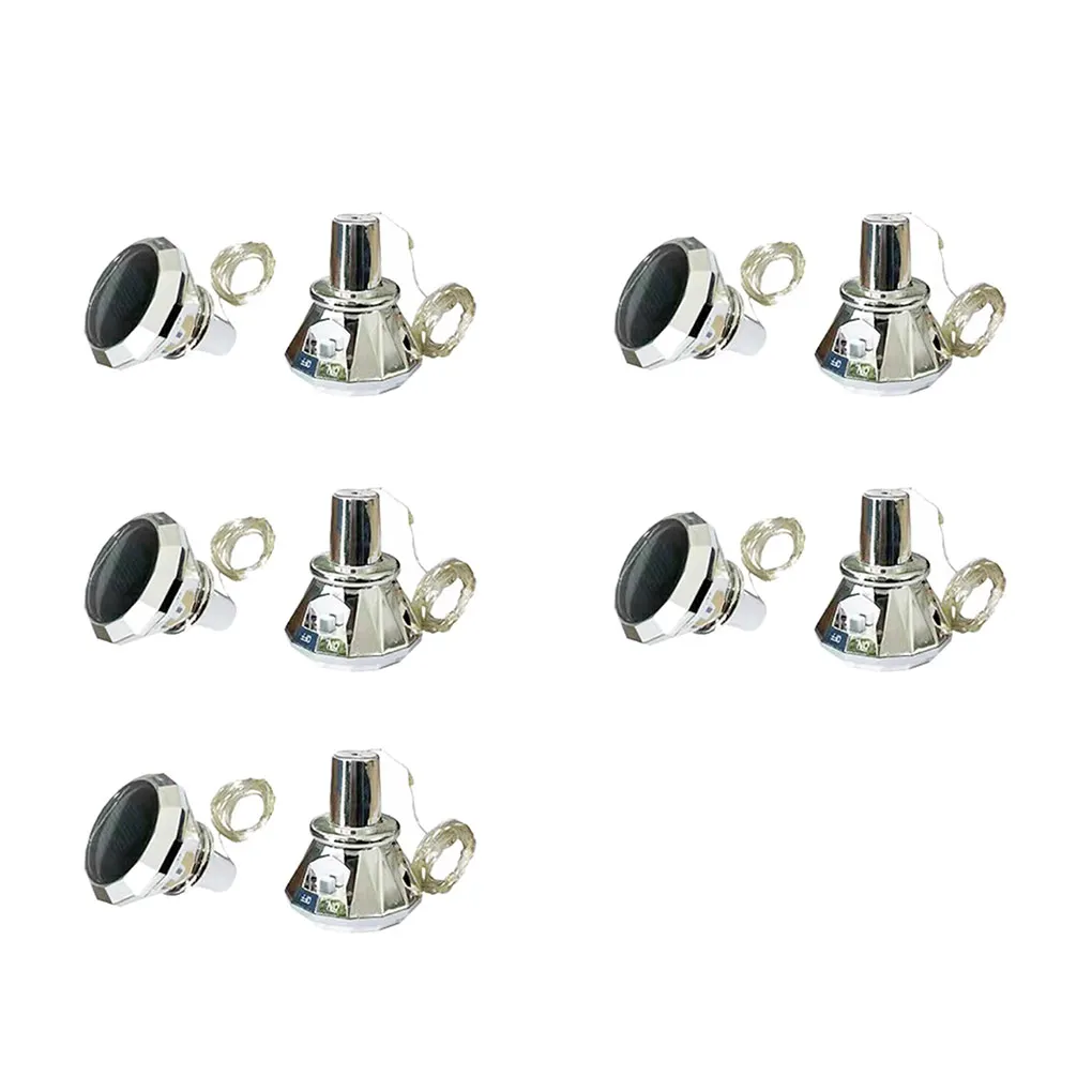 

10 Pieces Wine Bottle String Light Solar Party Decorative Cork Lamp Garden Lighting Decoration Bar Pathway Warm Light