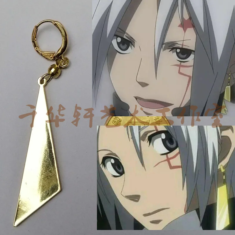 

D.Gray-man Allen Walker Косплей Аниме серьги аксессуары Prop 1 шт.
