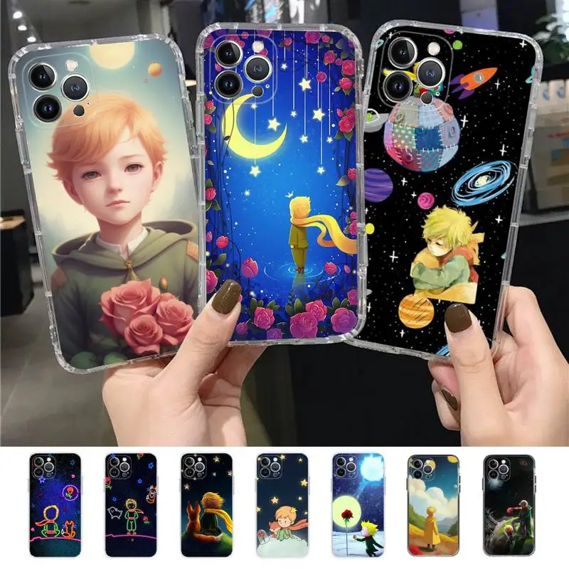 

Art Little Prince Phone Case for iPhone 11 12 13 mini pro XS MAX 8 7 6 6S Plus X 5S SE 2020 XR case