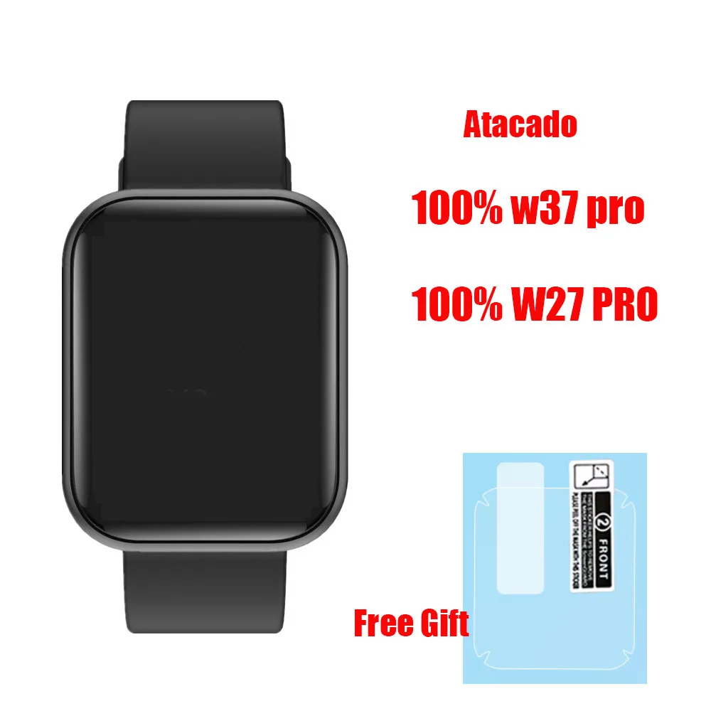 VIP Wholesale 1/2/4/5/10PCS 100% Original W37 PRO W27 PRO Smart Watch IWO Series 7 Watch Smartwatch waterproof PK DT100 PLUS
