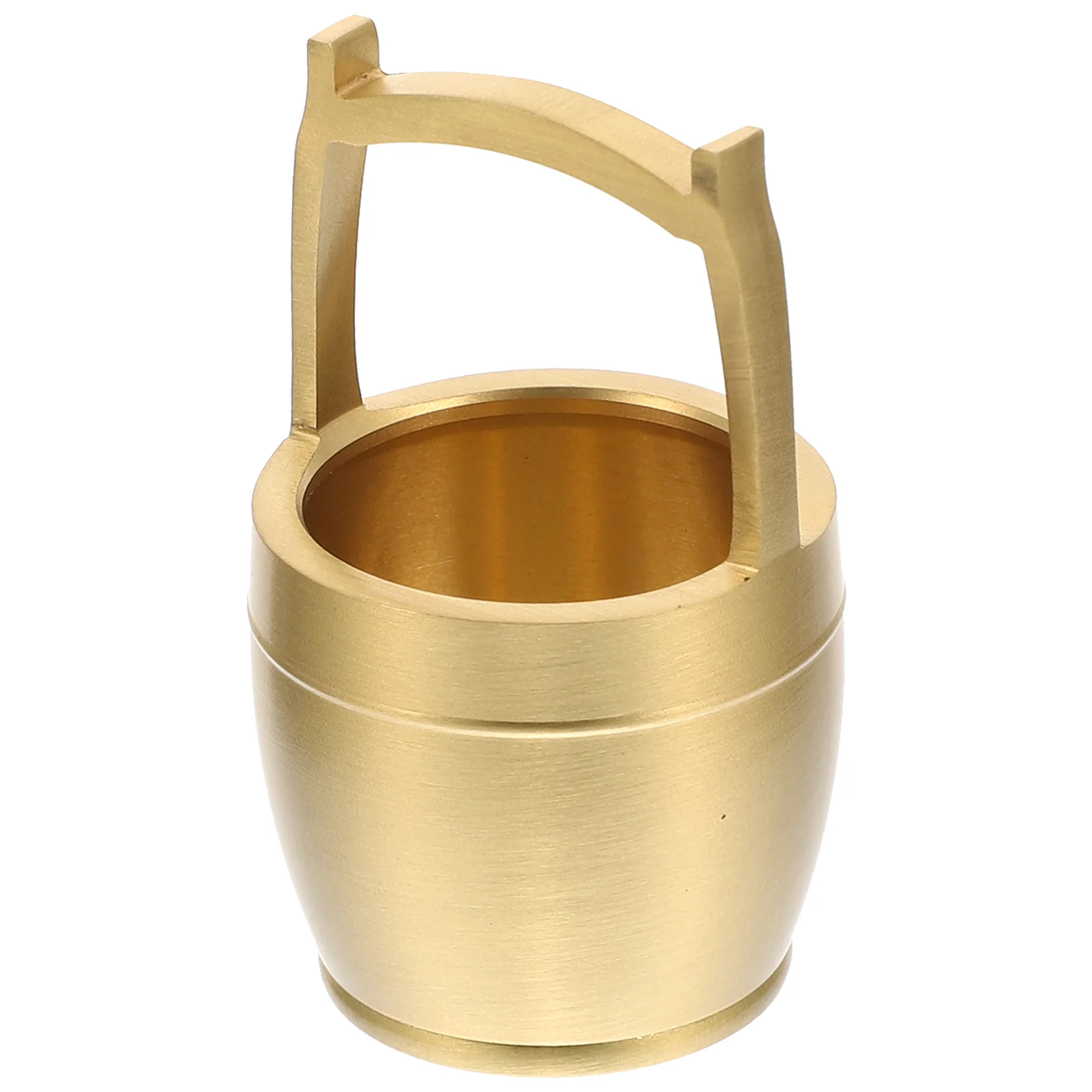 

Bucket Bowl Brass Shui Feng Chinese Offering Decoration Luck Wreath Ornament Ornaments Wealth Sculpture Statue Desktop Decor