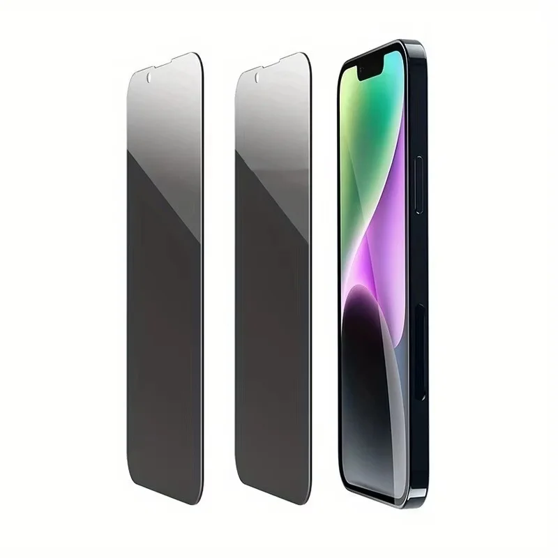 1-2 шт. Protetor de tela antiprivacidade para для iPhone 16 Pro Max 13 15 12 11 14 ProMax Mini Plus SE XS 7 8 6