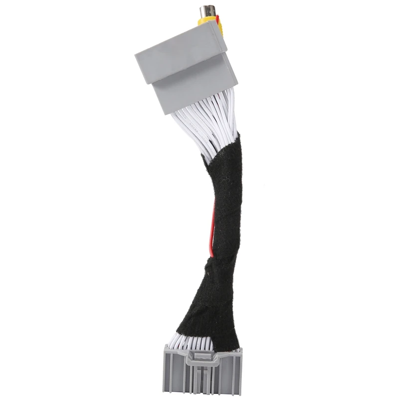 Автомобильная камера заднего вида адаптер жгута проводов кабель видеоразъем для