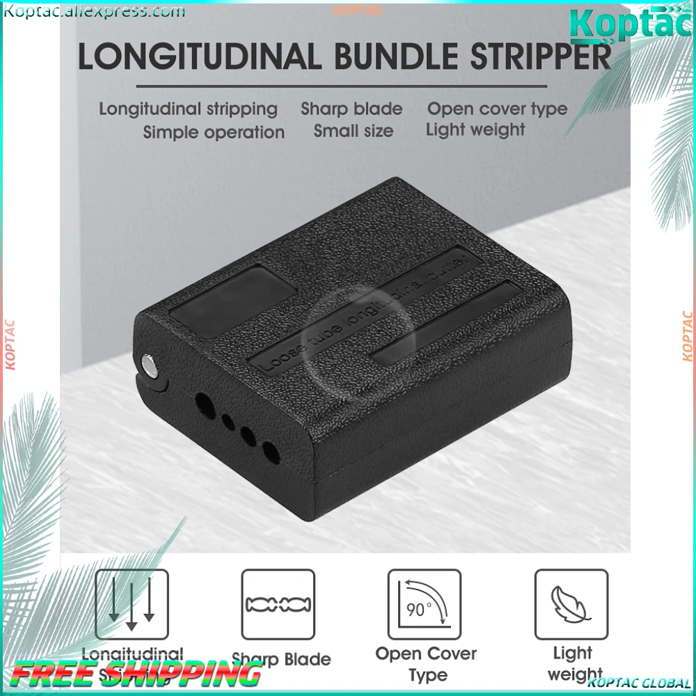 

Longitudinal Stripping Tool Fiber Jacket Sheath Slitter 1.5-3.3mm Optic Tool Beam Tube Stripper free shipping