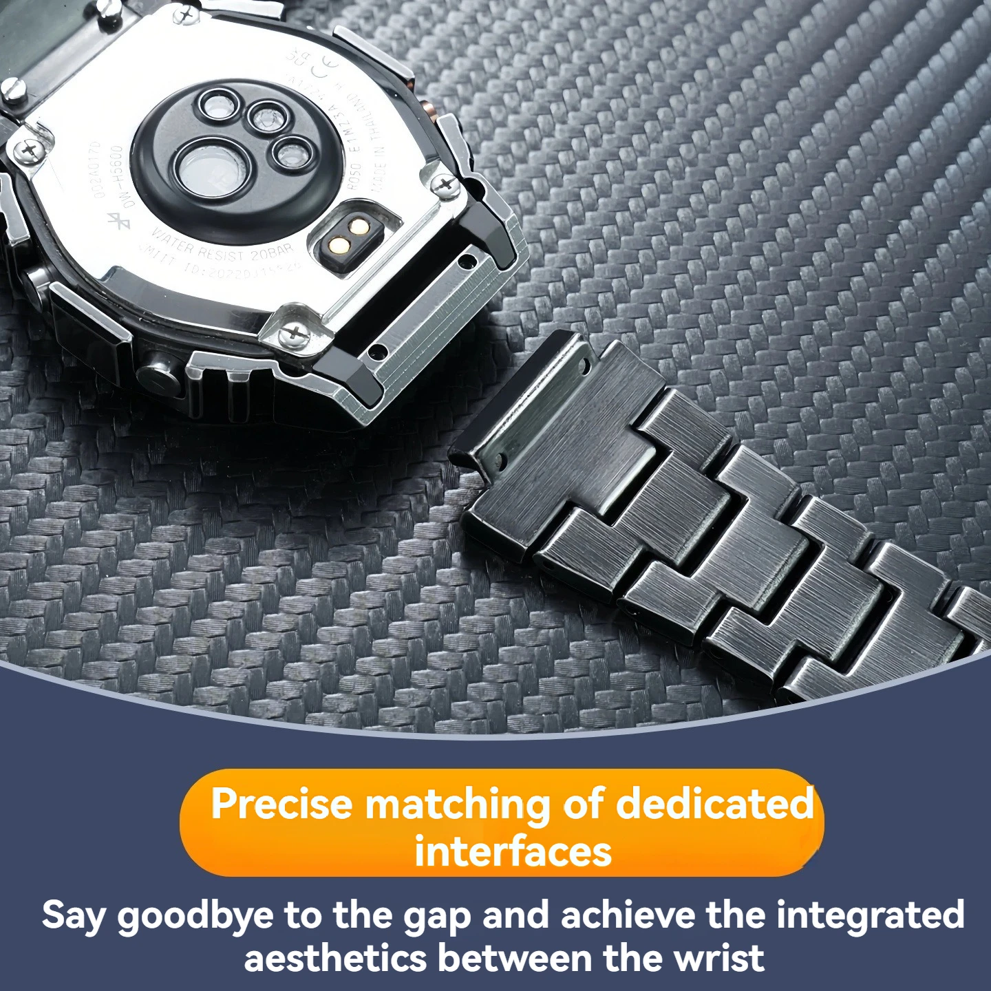 Премиальный металлический корпус + комплект ремешков MOD для Casio G-Shock DW-H5600 (3516) |   Ретро-рамка и браслет для замены (сменные) | Аксессуары для часов (art.: 3920da2ecc2a4) - 3920da2ecc2a4