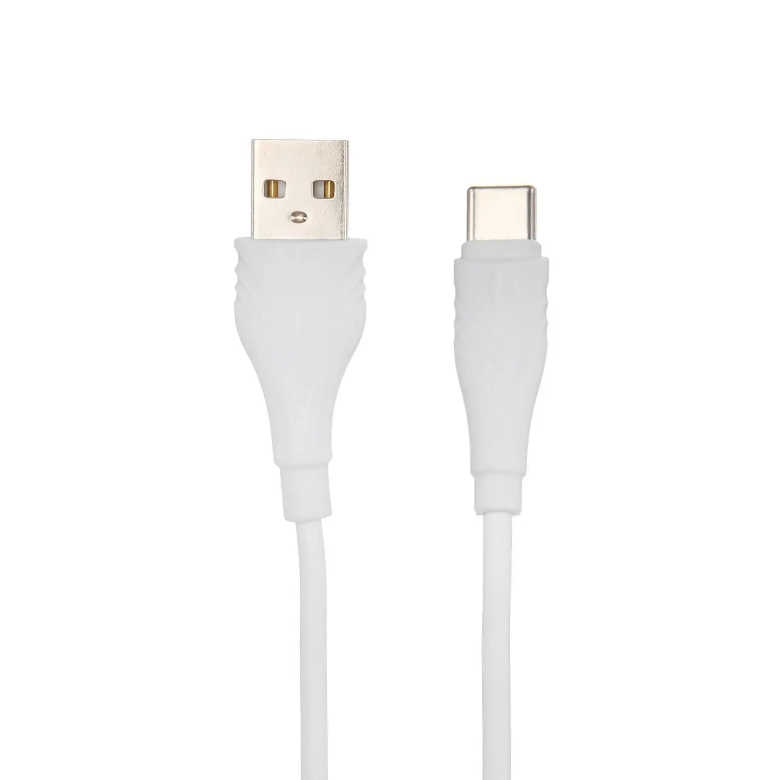 Кабель Borofone BX18, Type-C - USB, 2 А, 2 м, PVC оплётка, белый 5402334