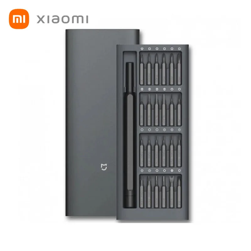 

Xiaomi Mijia Wiha Daily Use Screw Kit 24 Precision Magnetic Bits Alluminum Box Screw Driver Xiaomi Smart Home Kit