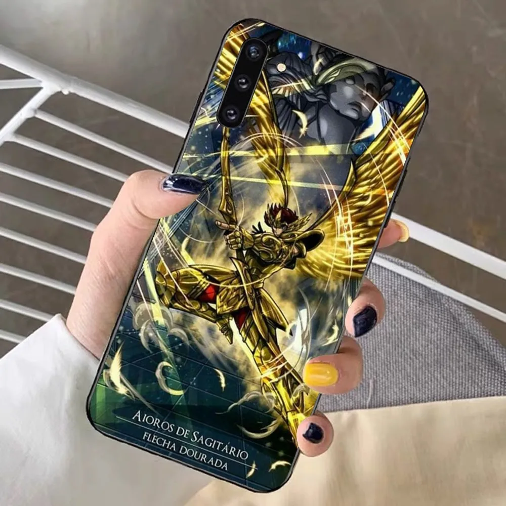 Saint Seiya Anime Phone Case For Samsung Note 8 9 10 20 Pro Plus Lite M 11 30 21 31 51 A 22 42 02 03