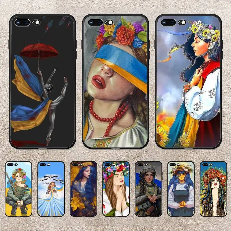 

Ukraine Girl Phone Case For Huawei Y5 Y62019 Y52018 Y92019 Luxury Funda Case For 9prime2019