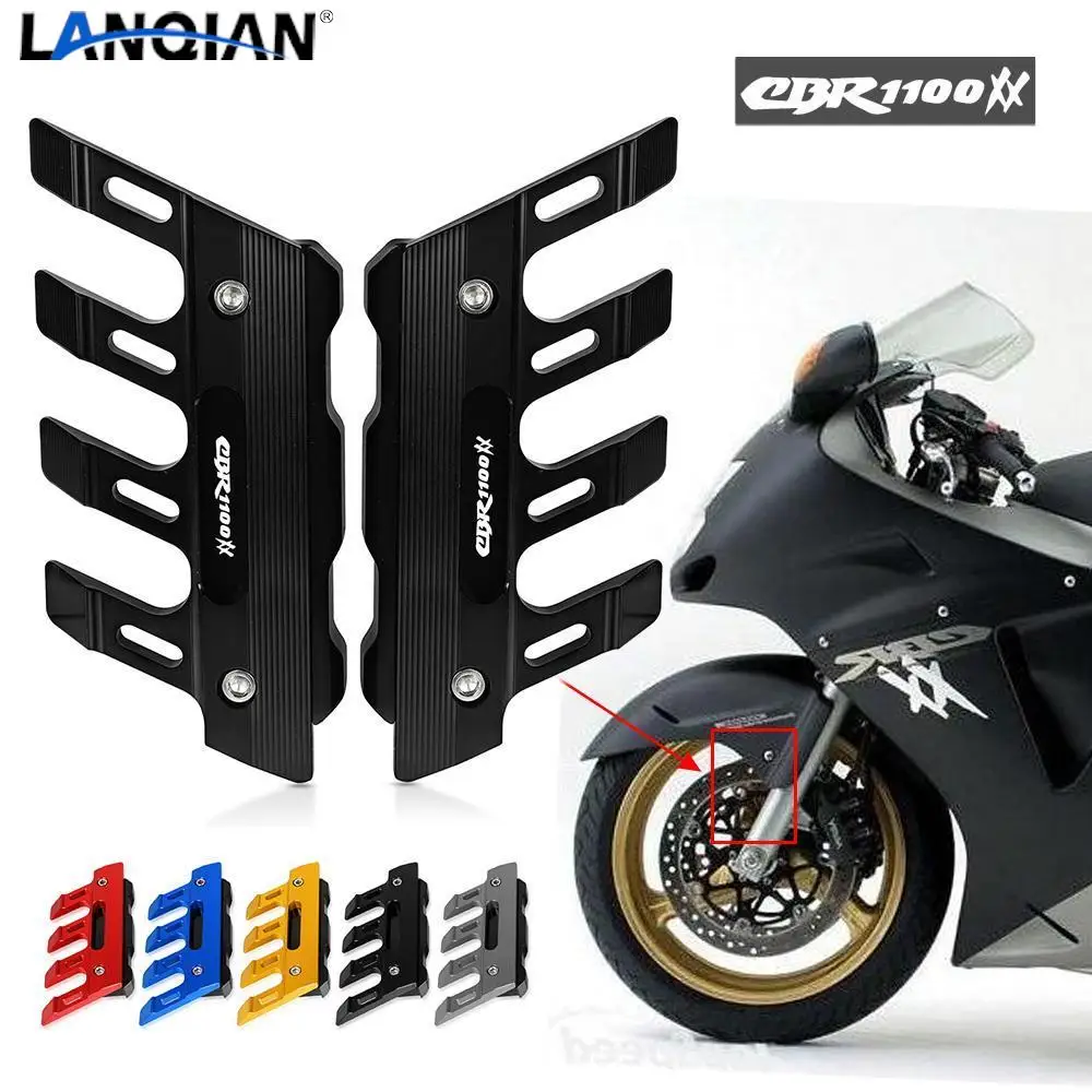 

For Honda CBR1100XX blackbird CBR 1100 XX Front Shock Absorber Fork Guard Suspension Cover Protect Mudguard Side Protection