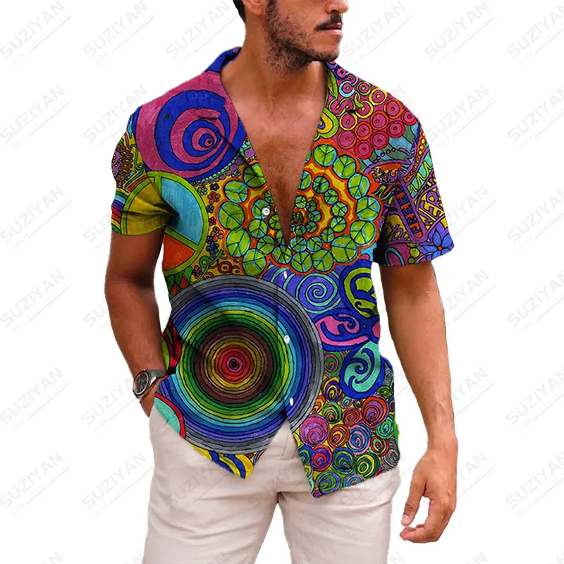 

Одежда одежда с короткими рукавами модная популярная шикарная цветная Красивая свободная натуральная Стандартная посадка растения японск...