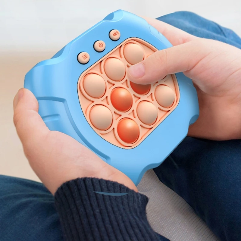 

Multiplayer Memory Challenge Toy Handheld Bubble Popping Push Game for Fun